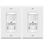 In-wall Pir Motion Sensor Light Switch, Single Pole Occupancy New. Price: $39.99.
