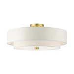 Used Livex Lighting 52140-12 Meridian 9.5 Inch Semi-flush Mount. Price: $321.27.