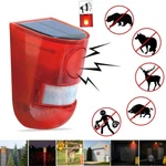 Solar Alarm Led Light Strobe Wireless Motion Sensor Detector Outdoor New. Price: $13.80.