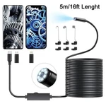 Endoscope Snake Camera With LIGHT,IP67 Waterproof For Android Iphone Ipad New. Price: $19.99.