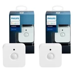 Philips Hue Movement Motion Sensor Detector Indoor Smart Light Wireless 2 Pack New. Price: $129.00.