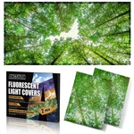 Angsylth 2 Pcs Fluorescent Light Covers - 4 X Feet Pack, Spring & Forest New. Price: $18.55.