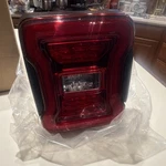 2020 2021 2022 2023 Jeep Wrangler Lh Oem Led Tail Light W/o Blind Spt 68434890AB New. Price: $135.00.