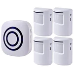 Seanme Motion Sensor Alarm, Wireless Driveway Home Security White New. Price: $58.99.