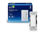 Leviton Decora 600W SINGLE-POLE/3-WAY Universal Rocker Slide Dimmer White 3-PACK New. Price: $39.90.