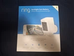 Ring Spotlight Cam Battery White - New/sealed. Price: $90.00.