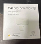 Eve Door & Window Wireless Contact Sensor New. Price: $15.00.