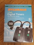 Sylvania Digital Timers, 2 Pk. Great For Outdoor Decorations! Open. Price: $24.99.
