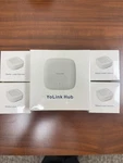 Yolink Smart Home Hub + (4) Water Leak Sensors Bundle New Unopend Long Range. Price: $99.99.