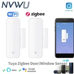 Zigbee Wifi Door Window Sensor Open Close Contact Alarm Compatible With Alexa New. Price: $24.79.