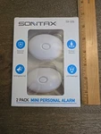 Sontax Pack Mini Personal Alarms 358-0206 Brand New See All Pics Descripti. Price: $15.99.