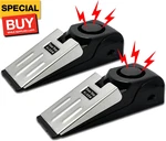Pack Portable Door Alarm, Stopper With 120DB Loud Security Tr New. Price: $17.11.